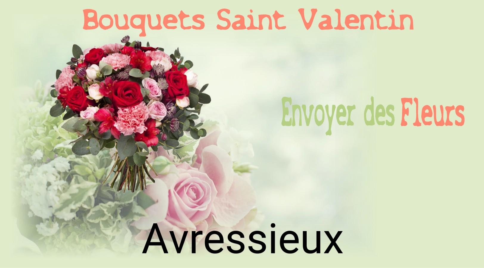 Roses de Saint-Valentin livrées à Avressieux